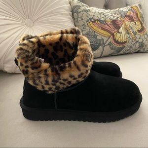 Leopard Print Dezi Short Bootie Koolaburra Shoes Koolaburra By Ugg
